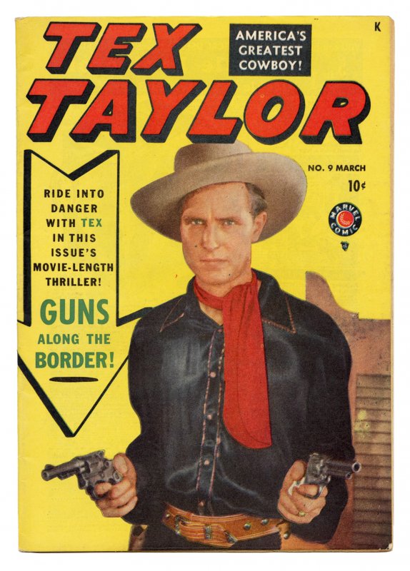 Front cover of TEX TAYLOR #9