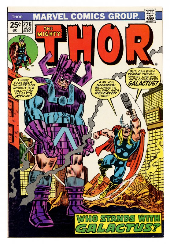 Front cover of THOR (1966-96; 2009-11) #226