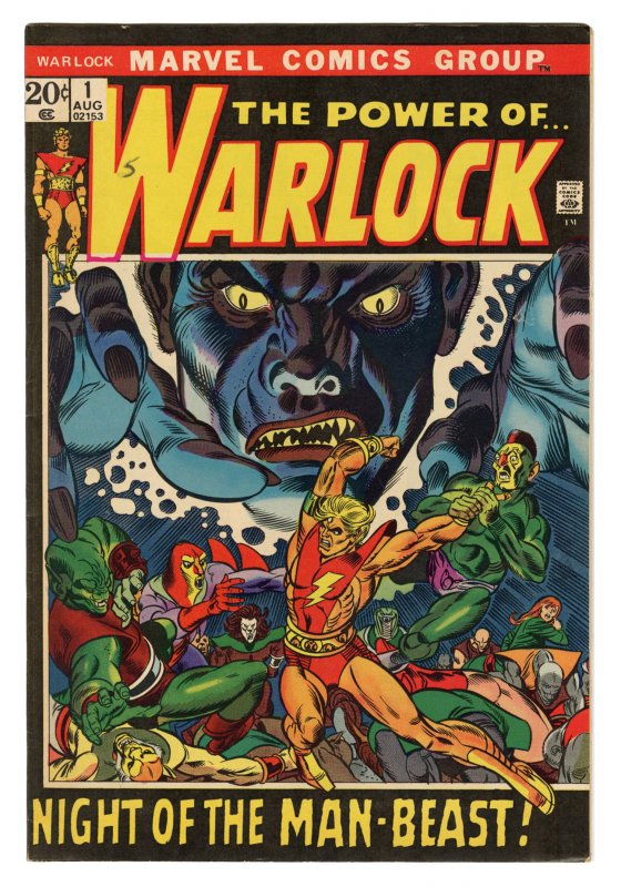 Front cover of WARLOCK (1972-76) #1
