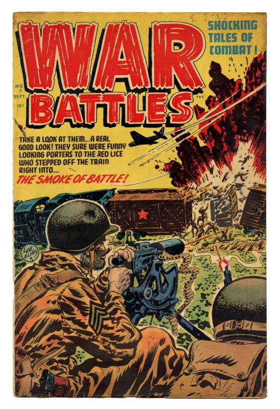 Front cover of WAR BATTLES #7