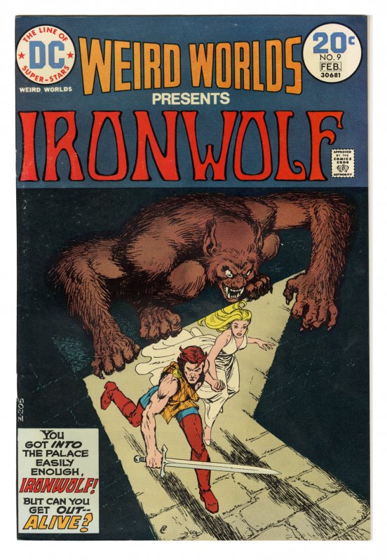 Front cover of WEIRD WORLDS 1972-74 #9