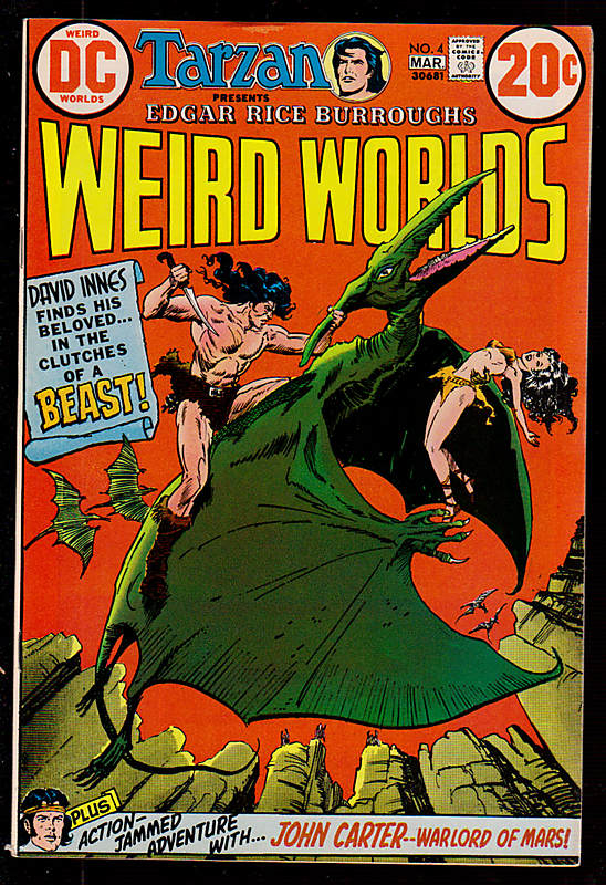 Front cover of WEIRD WORLDS 1972-74 #4