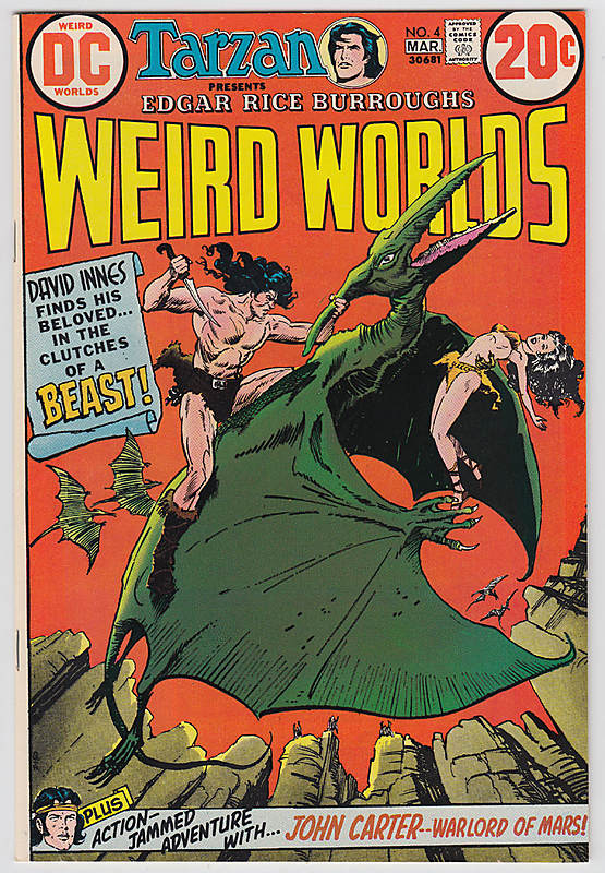 Front cover of WEIRD WORLDS 1972-74 #4