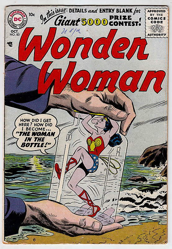 Front cover of WONDER WOMAN #85