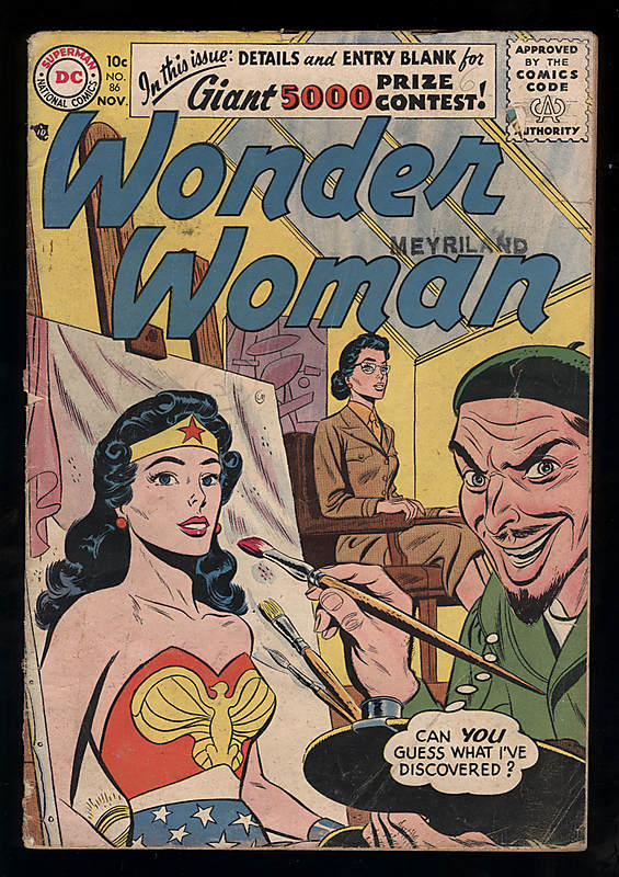 Front cover of WONDER WOMAN #86