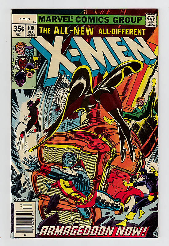 Front cover of X-MEN (1963-2011) #108