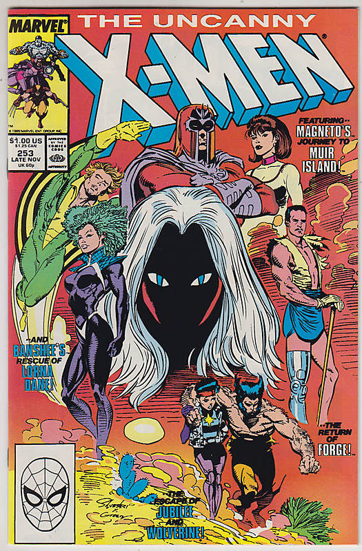 Front cover of X-MEN (1963-2011) #253