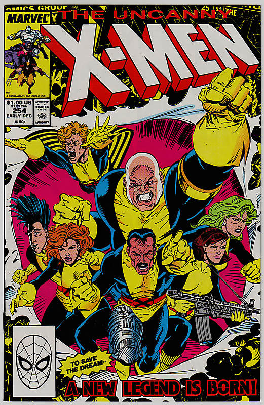 Front cover of X-MEN (1963-2011) #254