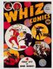 Reference image of the front cover of WHIZ COMICS #77