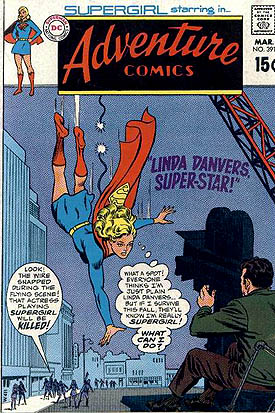 Reference image of the front cover of ADVENTURE COMICS (1938-83) #391
