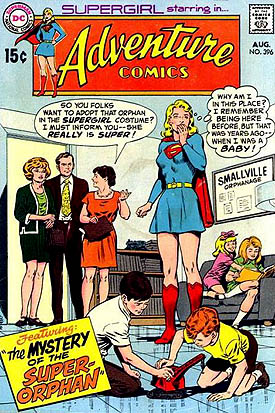 Reference image of the front cover of ADVENTURE COMICS (1938-83) #396