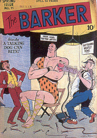Reference image of the front cover of BARKER, THE #11