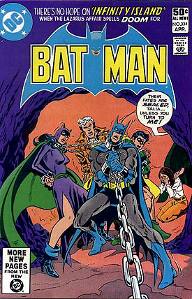 Reference image of the front cover of BATMAN (1940-2011) #334