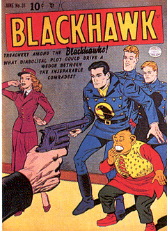 Reference image of the front cover of BLACKHAWK (1944-57) #31