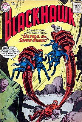 Reference image of the front cover of BLACKHAWK (1957-84) #181