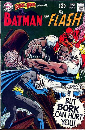 Reference image of the front cover of BRAVE AND THE BOLD, THE (1955-83) #81