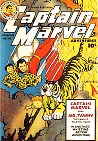 Reference image of the front cover of CAPTAIN MARVEL ADVENTURES (1941-53) #90