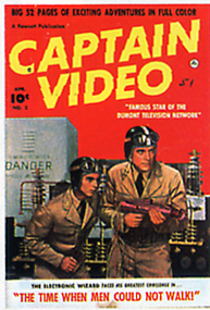 Reference image of the front cover of CAPTAIN VIDEO #2