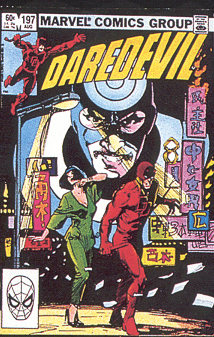 Reference image of the front cover of DAREDEVIL (1964-98) #197