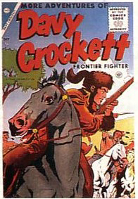 Reference image of the front cover of DAVY CROCKETT 1955-57 #2