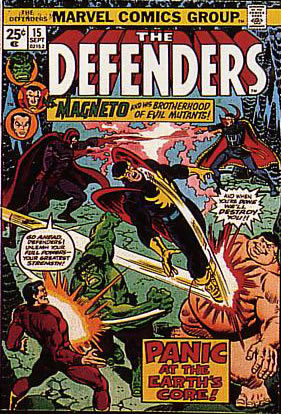 Reference image of the front cover of DEFENDERS, THE 1972-86 #15