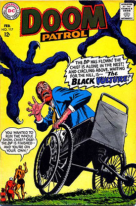 Reference image of the front cover of DOOM PATROL, THE (1964) #117