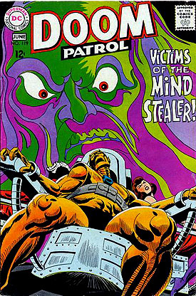 Reference image of the front cover of DOOM PATROL, THE (1964) #119