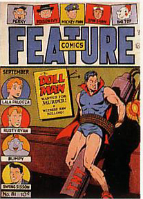 Reference image of the front cover of FEATURE COMICS #81
