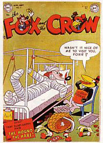 Reference image of the front cover of FOX AND THE CROW (1951-68) #5