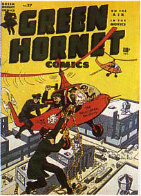 Reference image of the front cover of GREEN HORNET COMICS (1940-49) #27