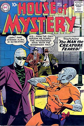 Reference image of the front cover of HOUSE OF MYSTERY #88