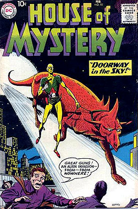 Reference image of the front cover of HOUSE OF MYSTERY #95