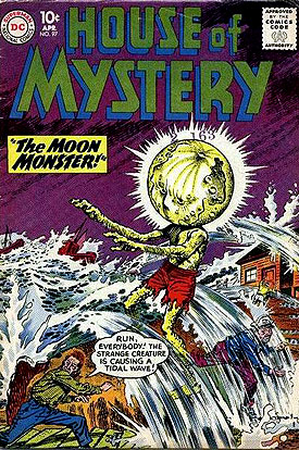 Reference image of the front cover of HOUSE OF MYSTERY #97