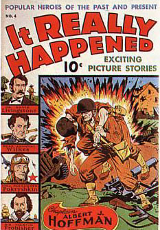 Reference image of the front cover of IT REALLY HAPPENED-1944 #4