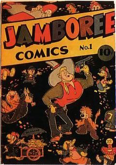 Reference image of the front cover of JAMBOREE COMICS #1