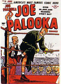 Reference image of the front cover of JOE PALOOKA 1945-61 #21