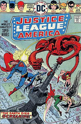 Reference image of the front cover of JUSTICE LEAGUE OF AMERICA (1960-87) #129