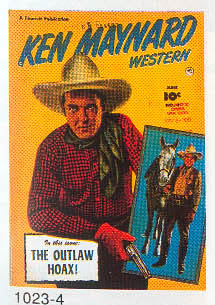 Reference image of the front cover of KEN MAYNARD WESTERN #4
