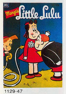 Reference image of the front cover of LITTLE LULU #47