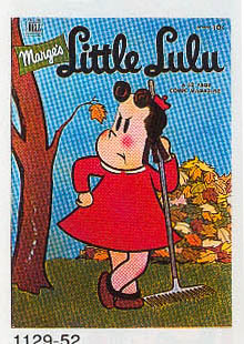 Reference image of the front cover of LITTLE LULU #52