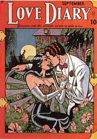 Reference image of the front cover of LOVE DIARY (1949) #1