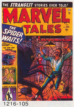 Reference image of the front cover of MARVEL TALES (1949-57) #105