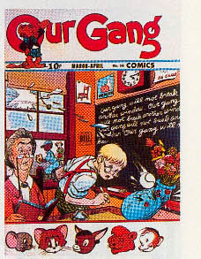 Reference image of the front cover of OUR GANG COMICS (1942-49) #16