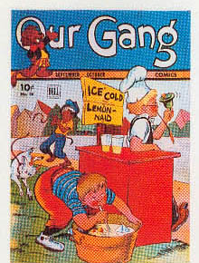 Reference image of the front cover of OUR GANG COMICS (1942-49) #19