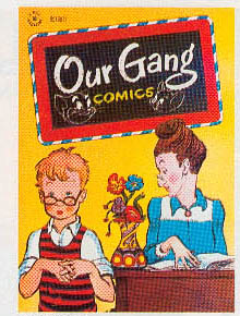 Reference image of the front cover of OUR GANG COMICS (1942-49) #27