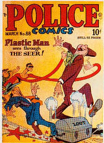 Reference image of the front cover of POLICE COMICS (1941-53) #88