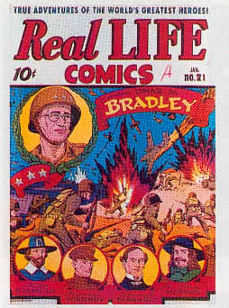 Reference image of the front cover of REAL LIFE COMICS (1941-52) #21