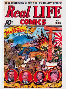 Reference image of the front cover of REAL LIFE COMICS (1941-52) #26