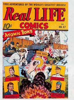 Reference image of the front cover of REAL LIFE COMICS (1941-52) #27