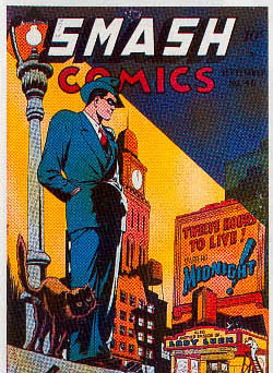 Reference image of the front cover of SMASH COMICS #46